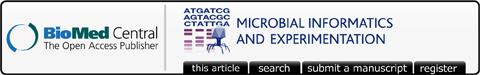 Microbial Informatics and Experimentation logo