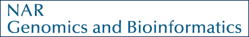 NAR Genomics and Bioinformatics logo