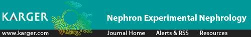 Nephron. Experimental Nephrology logo