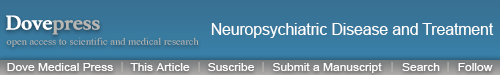 Neuropsychiatric Disease and Treatment logo