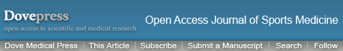 Open Access Journal of Sports Medicine logo