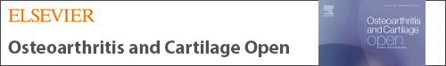 Osteoarthritis and Cartilage Open logo