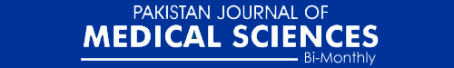 Pakistan Journal of Medical Sciences logo