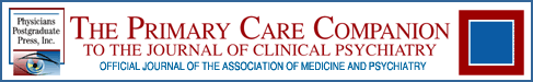 Primary Care Companion to The Journal of Clinical Psychiatry logo