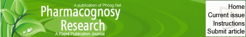 Pharmacognosy Research logo