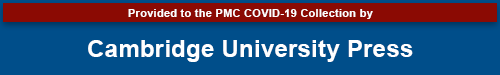 Cambridge University Press - PMC COVID-19 Collection logo