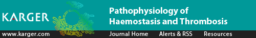 Pathophysiology of Haemostasis and Thrombosis logo