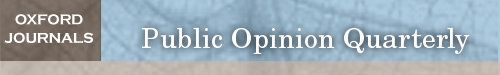 Public Opinion Quarterly logo