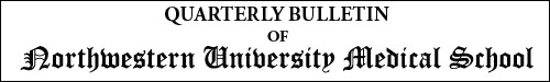 Quarterly Bulletin of the Northwestern University Medical School logo