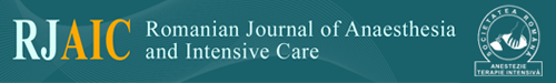 Romanian Journal of Anaesthesia and Intensive Care logo