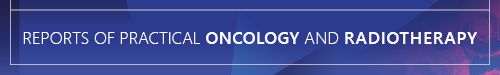 Reports of Practical Oncology and Radiotherapy logo