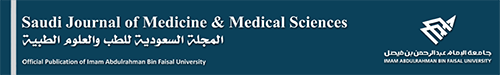 Saudi Journal of Medicine & Medical Sciences logo