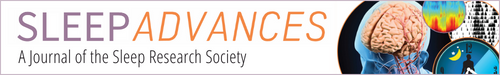 Sleep Advances: A Journal of the Sleep Research Society logo