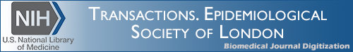 Transactions. Epidemiological Society of London logo