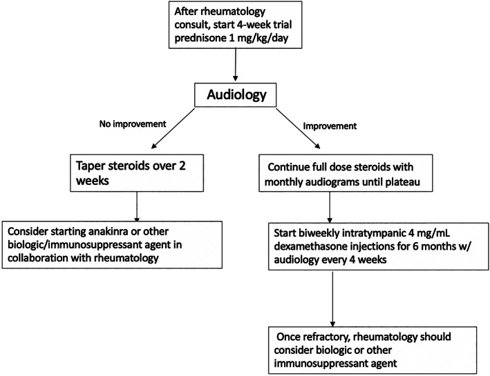 Autoimmune inner ear disease: A systematic review of management - PMC