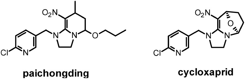 Fig. 7. cis-Neonicotinoids commercialized in China.