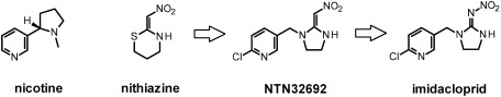 Fig. 4. Historical development of imidacloprid.