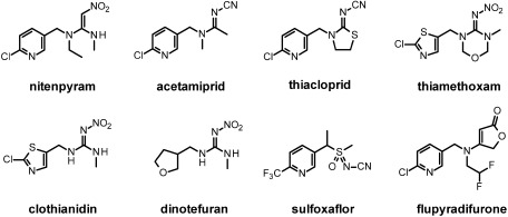 Fig. 5. Other commercialized nAChR agonists.