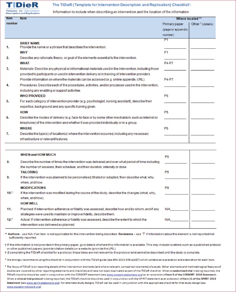 Appendix 1