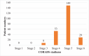Distribution of patients according to the CO-RADS classification