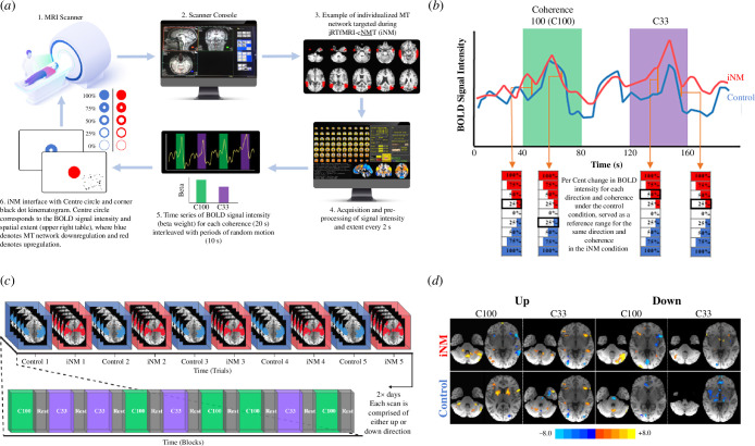 Individualized real-time functional MRI closed-loop neuromodulation (iNM) Intervention.