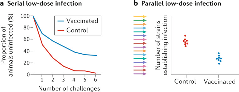 Box 2 Measuring protection against low-dose challenge