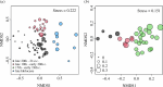 Temporal change in the species composition of molluscan communities.