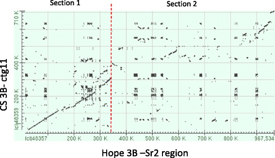 Major haplotype divergence including multiple germin-like protein genes ...