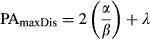 Box 1 Pseudo-absence maximum radial search distance equation