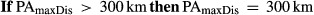 Box 1 Pseudo-absence maximum radial search distance equation