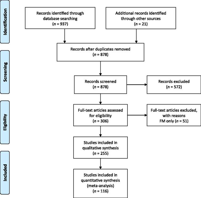 FIGURE 1. Articles included in the literature review. Adapted from Moher D, Liberati A, Tetzlaff J, Altman DG; PRISMA Group. Preferred reporting items for systematic reviews and meta-analyses: the PRISMA statement. PLoS Med. 2009; 6(7):e1000097.