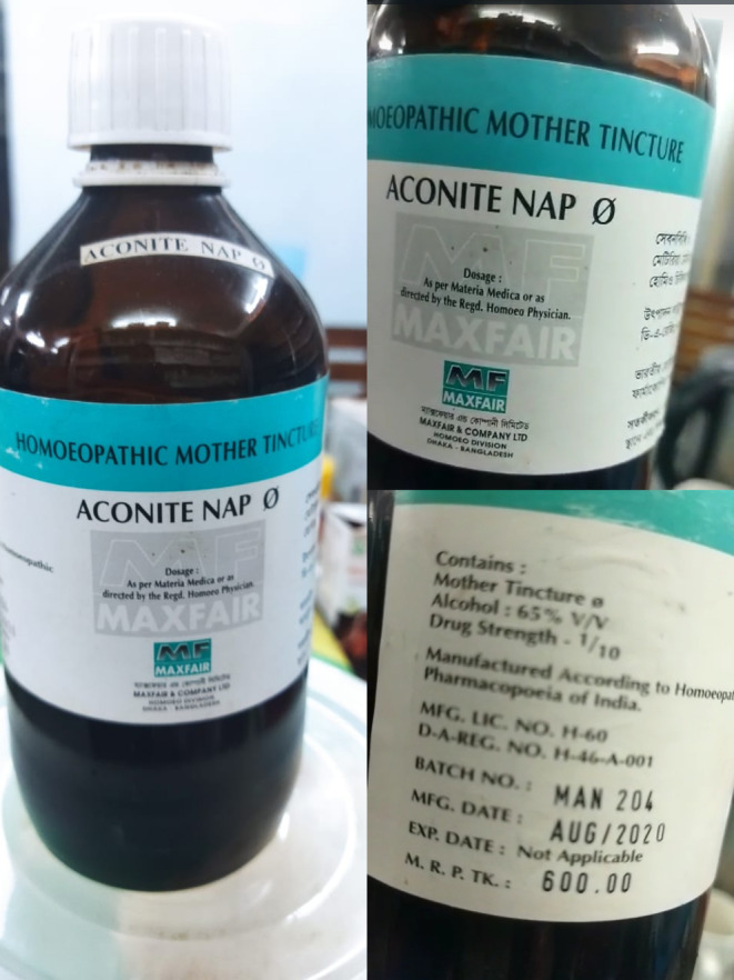 Accidental poisoning with aconite overdose: A case report and ...