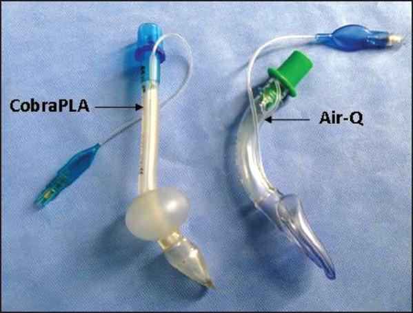 Comparison of the air-Q intubating laryngeal airway and the cobra ...