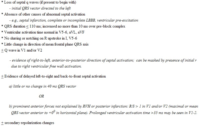 Left Septal Fascicular Block: Myth Or Reality? - PMC