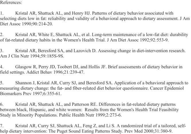 Supplementary File Q2: 