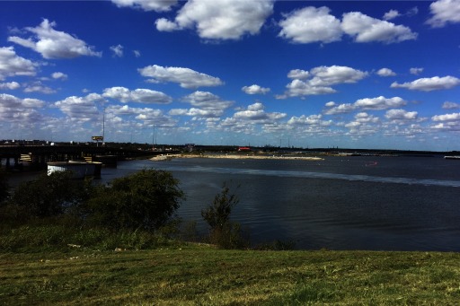 Photograph of the San Jacinto River Waste Pits Superfund site