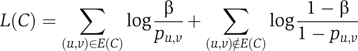 Detecting dense subgraphs using maximum likelihood scoring