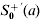 S_{\setnum{0}}^{ \plus \prime } \lpar a\rpar