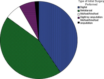 Figure 1. Types of initial surgery performed