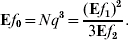 {\bf E}f_{\setnum{0}} \equals Nq^{\setnum{3}} \equals {{\lpar {\bf E}f_{\setnum{1}} \rpar ^{\setnum{2}} } \over {3{\bf E}f_{\setnum{2}} }}.\hfill