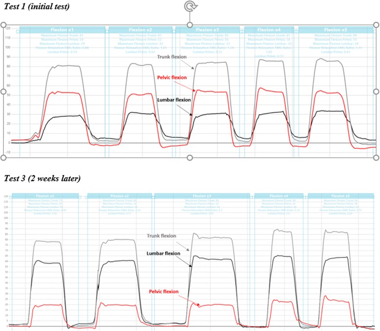 How consistent are lordosis, range of movement and lumbo-pelvic rhythm ...