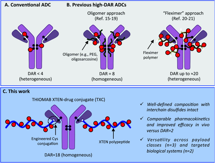 A homogeneous high-DAR antibody–drug conjugate platform combining ...