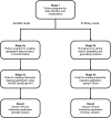 Figure 1. Cancer InFocus workflow diagram. Stages in the process of developing the final Cancer InFocus application using either ArcGIS or R Shiny are detailed, including relevant programming languages employed.