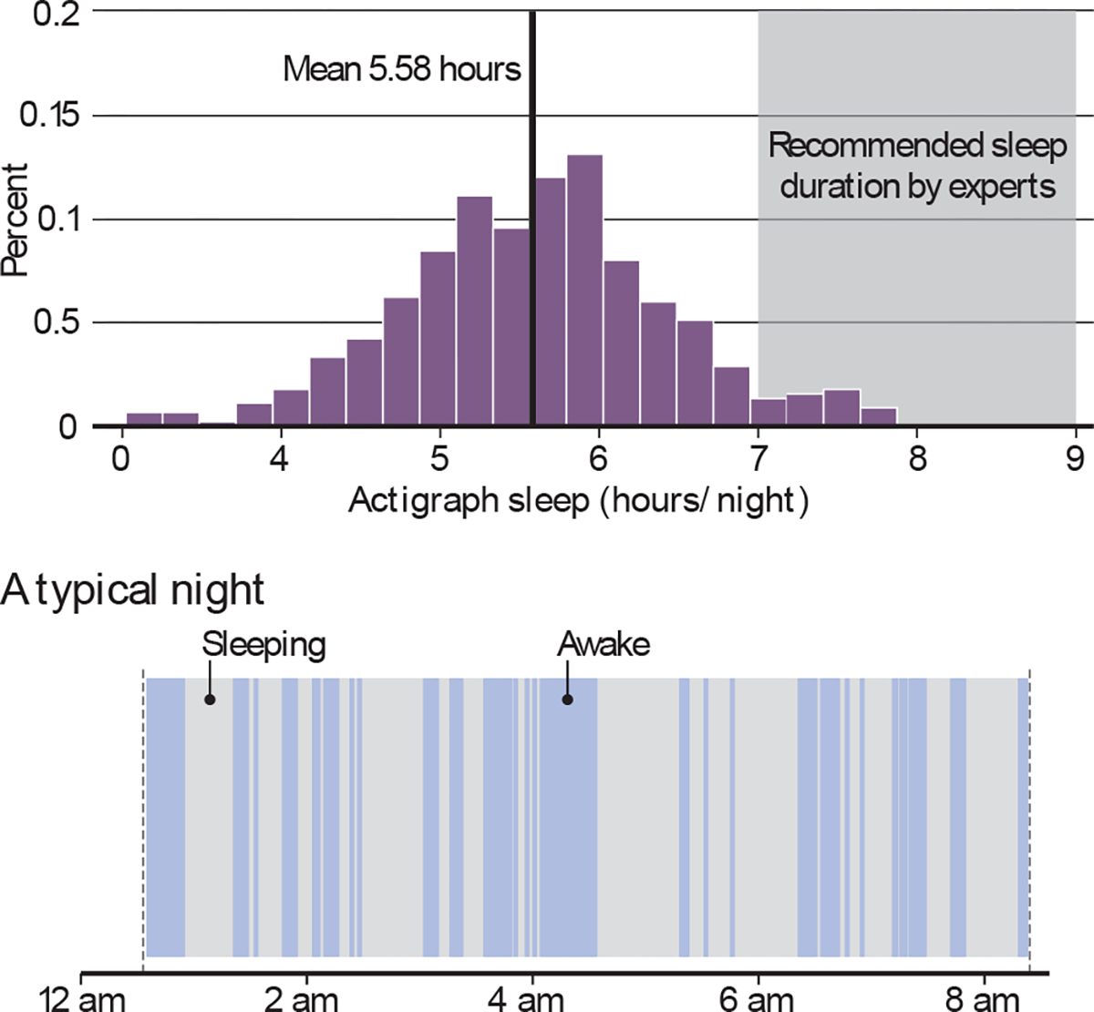 Sleep patterns among the urban poor in India