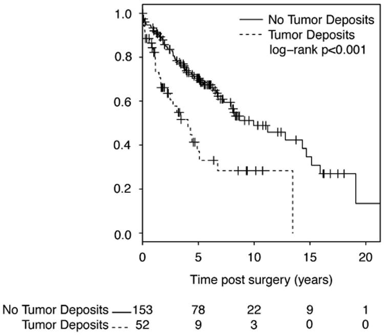 Tumor deposits in rectal adenocarcinoma after neoadjuvant ...