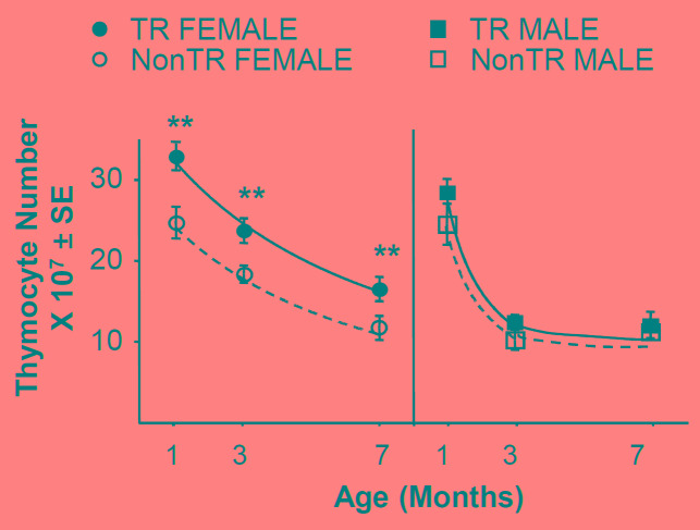 Thymus Size and Age-related Thymic Involution: Early Programming ...