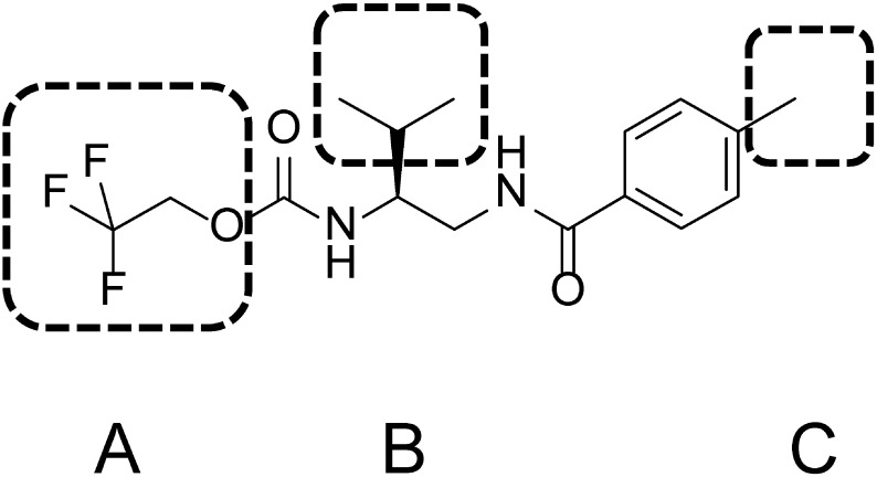 Fig. 1. Structure of tolprocarb and SAR design.