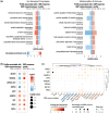 This image presents a cross-transcriptomic analysis comparing GBP-responsive and GBP-treatment signatures in hDRG tissue and culture, alongside the exploration of common DEGs and their expression in different neuron subtypes. The analysis reveals GO term enrichment related to ion transport, synaptic transmission, and immune responses, with a focus on gene expression in hDRG tissues. It delves into the expression patterns of common DEGs across neuron subtypes, highlighting variations in gene expression across different fiber types of hDRG neurons. This comprehensive analysis helps in understanding the molecular underpinnings of hDRG function and differentiation, potentially informing therapeutic strategies for spinal cord injuries and related conditions.