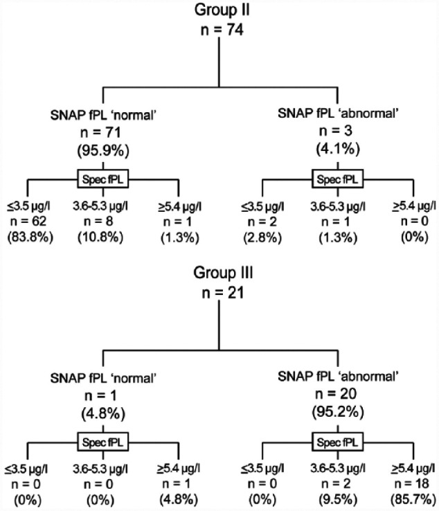 Diagnosis of feline pancreatitis with SNAP fPL and Spec fPL - PMC