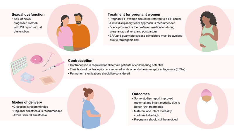 Overview of unique challenges faced by women with PH